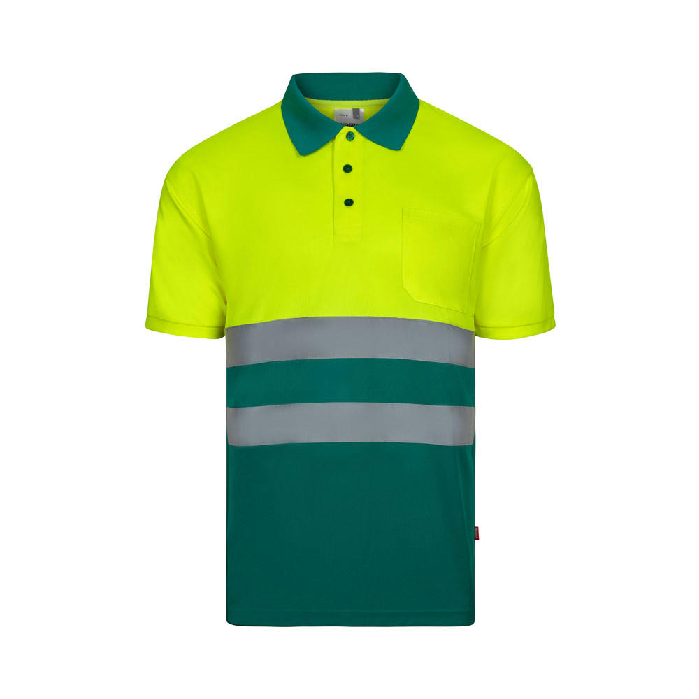 VL FORTUNA. Poloshirt (140g/m²) im Bird-Eye-Design mit kurzen Ärmeln, aus Polyester (100%)