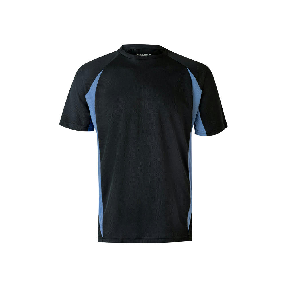 VL SLAYER. Zweifarbiges technisches T-Shirt mit Bird-Eye-Design (160 g/m²), aus Polyester (100%)