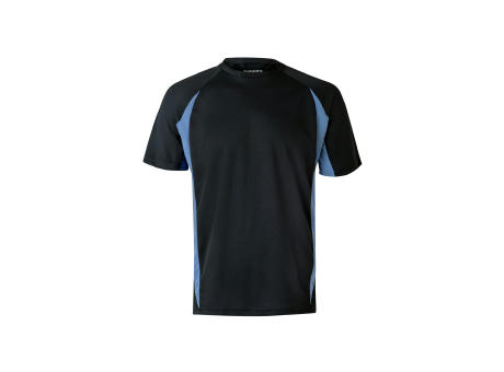 VL SLAYER. Zweifarbiges technisches T-Shirt mit Bird-Eye-Design (160 g/m²), aus Polyester (100%)