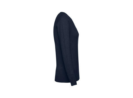 THC MILAN WOMEN. Pullover mit V-Ausschnitt für Damen aus Baumwolle und Polyamid