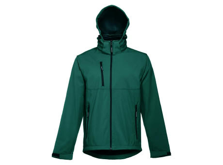 THC ZAGREB. Herren-Softshell-Jacke aus Polyester und Elastan