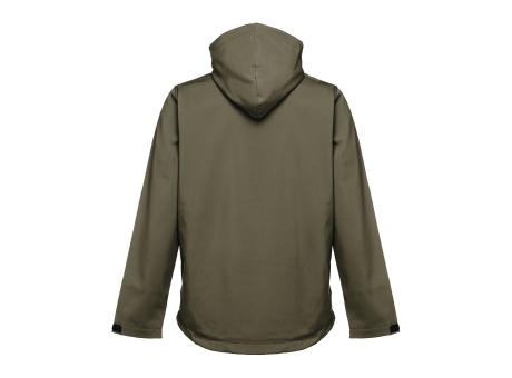 THC ZAGREB. Herren-Softshell-Jacke aus Polyester und Elastan