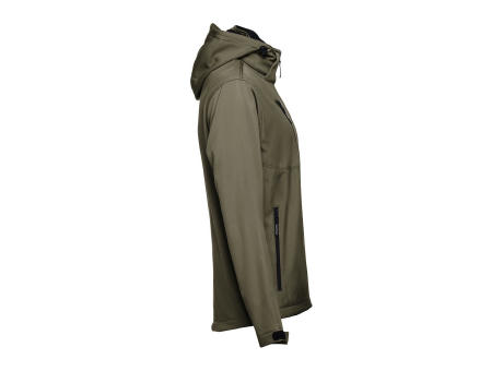 THC ZAGREB. Herren-Softshell-Jacke aus Polyester und Elastan