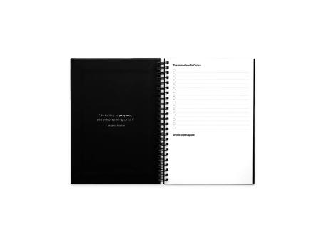 STARTER KIT INFINITE PLANNER A5. Set bestehend aus einem "Infinity Tagebuch", Reinigungsset, Marker und Markerhalter