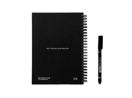STARTER KIT INFINITE PLANNER A5. Set bestehend aus einem "Infinity Tagebuch", Reinigungsset, Marker und Markerhalter