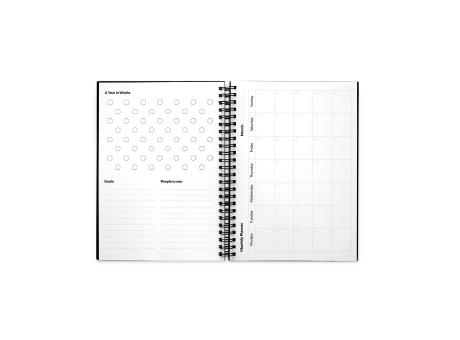 STARTER KIT INFINITE PLANNER A5. Set bestehend aus einem "Infinity Tagebuch", Reinigungsset, Marker und Markerhalter