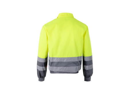 VL NEPTUNE LARGE. Zweifarbige Twill-Jacke (210g/m²) aus Polyester (80%) und Baumwolle (20%)