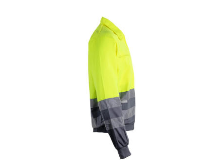 VL NEPTUNE LARGE. Zweifarbige Twill-Jacke (210g/m²) aus Polyester (80%) und Baumwolle (20%)