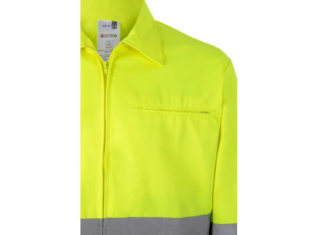 VL NEPTUNE LARGE. Zweifarbige Twill-Jacke (210g/m²) aus Polyester (80%) und Baumwolle (20%)
