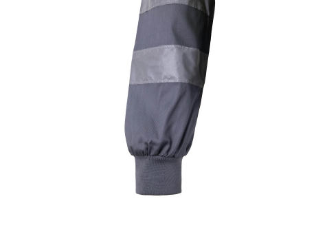 VL NEPTUNE LARGE. Zweifarbige Twill-Jacke (210g/m²) aus Polyester (80%) und Baumwolle (20%)