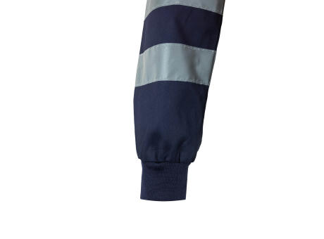 VL NEPTUNE LARGE. Zweifarbige Twill-Jacke (210g/m²) aus Polyester (80%) und Baumwolle (20%)