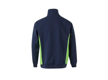 VL SVAROG. Zweifarbiges Frottee-Sweatshirt (260 g/m²), aus Polyester (65 %) und Baumwolle (35 %)
