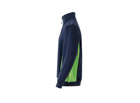 VL SVAROG. Zweifarbiges Frottee-Sweatshirt (260 g/m²), aus Polyester (65 %) und Baumwolle (35 %)