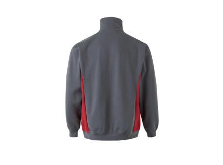 VL SVAROG. Zweifarbiges Frottee-Sweatshirt (260 g/m²), aus Polyester (65 %) und Baumwolle (35 %)