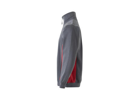 VL SVAROG. Zweifarbiges Frottee-Sweatshirt (260 g/m²), aus Polyester (65 %) und Baumwolle (35 %)