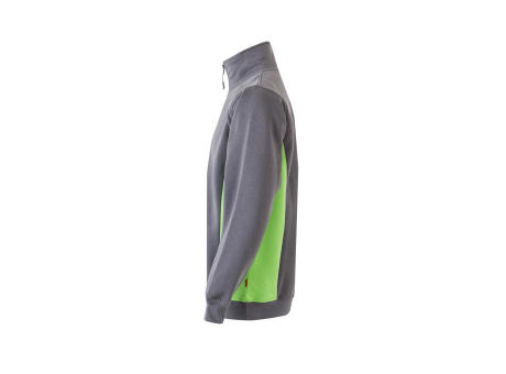 VL SVAROG. Zweifarbiges Frottee-Sweatshirt (260 g/m²), aus Polyester (65 %) und Baumwolle (35 %)
