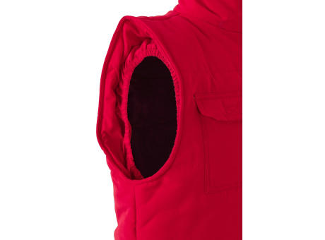 VL MEFITIS. Steppweste mit mehreren Taschen (220g/m²), aus Polyester (100%)