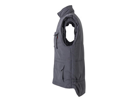 VL MEFITIS. Steppweste mit mehreren Taschen (220g/m²), aus Polyester (100%)