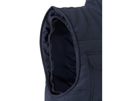 VL MEFITIS. Steppweste mit mehreren Taschen (220g/m²), aus Polyester (100%)