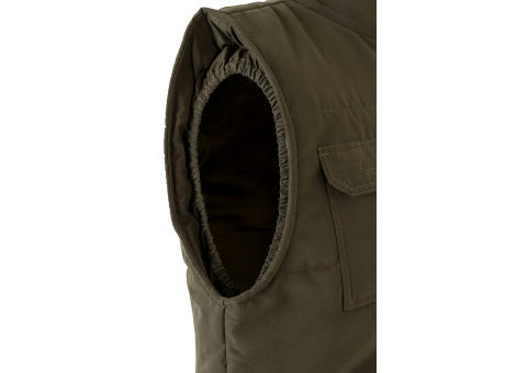 VL MEFITIS. Steppweste mit mehreren Taschen (220g/m²), aus Polyester (100%)