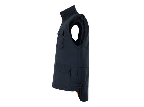VL DIANA. Steppweste (220g/m²), wendbar und mit mehreren Taschen, aus Polyester (100%), mit Reißverschluss und Wendezipper