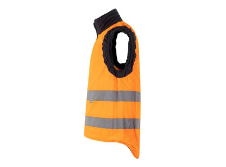 VL DIANA. Steppweste (220g/m²), wendbar und mit mehreren Taschen, aus Polyester (100%), mit Reißverschluss und Wendezipper