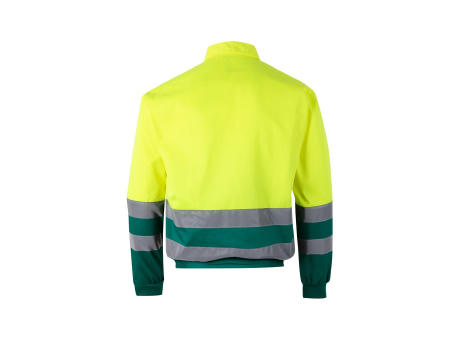 VL NEPTUNE. Zweifarbige Twill-Jacke (210g/m²) aus Polyester (80%) und Baumwolle (20%)