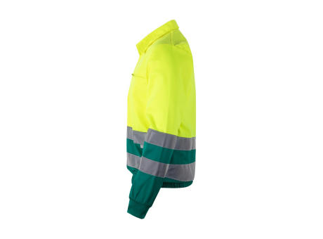 VL NEPTUNE. Zweifarbige Twill-Jacke (210g/m²) aus Polyester (80%) und Baumwolle (20%)