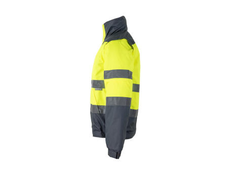 VL JUPITER. Zweifarbige Steppjacke (180g/m²) aus Polyester (100%) mit PU-Beschichtung