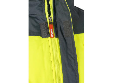 VL JUPITER. Zweifarbige Steppjacke (180g/m²) aus Polyester (100%) mit PU-Beschichtung