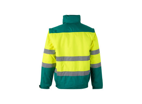 VL JUPITER. Zweifarbige Steppjacke (180g/m²) aus Polyester (100%) mit PU-Beschichtung