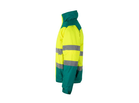 VL JUPITER. Zweifarbige Steppjacke (180g/m²) aus Polyester (100%) mit PU-Beschichtung