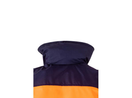 VL JUPITER. Zweifarbige Steppjacke (180g/m²) aus Polyester (100%) mit PU-Beschichtung