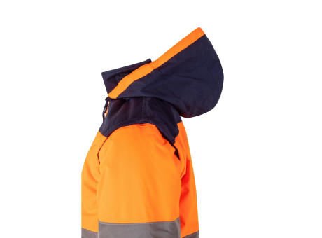 VL JUPITER. Zweifarbige Steppjacke (180g/m²) aus Polyester (100%) mit PU-Beschichtung
