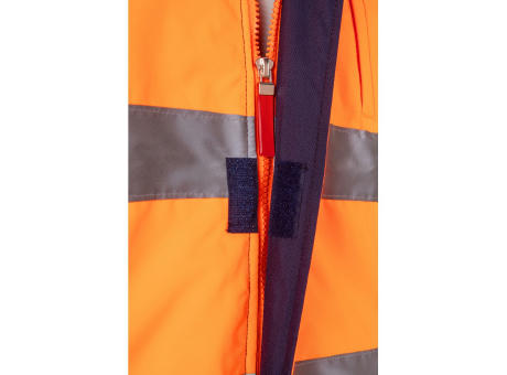 VL JUPITER LARGE. Zweifarbige Steppjacke (180g/m²) aus Polyester (100%) mit PU-Beschichtung
