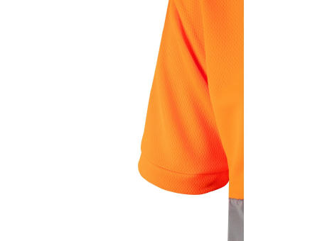 VL CUPID LARGE. Zweifarbiges Poloshirt im Bird-Eye-Design (160g/m²) mit kurzen Ärmeln, aus Polyester (100%)