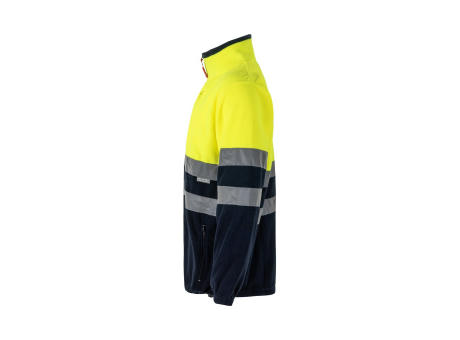 VL EROS. Zweifarbige Fleecejacke (280g/m²), aus Polyester (100%)