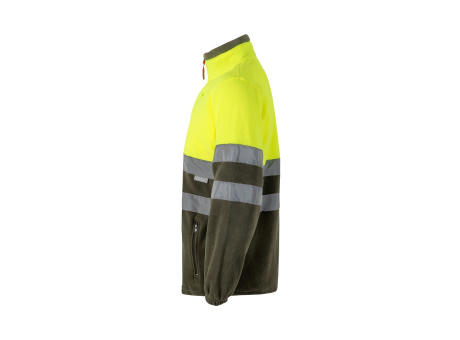 VL EROS. Zweifarbige Fleecejacke (280g/m²), aus Polyester (100%)