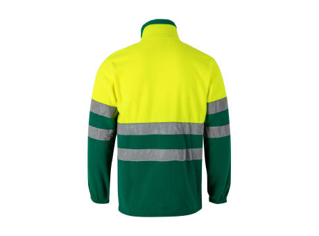 VL EROS LARGE. Zweifarbige Fleecejacke (280g/m²), aus Polyester (100%)