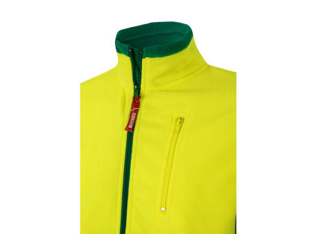 VL EROS LARGE. Zweifarbige Fleecejacke (280g/m²), aus Polyester (100%)