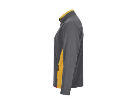 VL GERAS. Zweifarbige Fleecejacke (220g/m²) aus Polyester (100%)