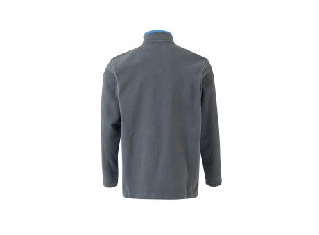 VL GERAS. Zweifarbige Fleecejacke (220g/m²) aus Polyester (100%)