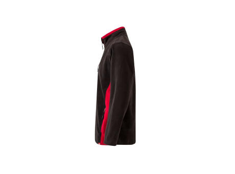 VL GERAS. Zweifarbige Fleecejacke (220g/m²) aus Polyester (100%)