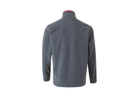 VL GERAS. Zweifarbige Fleecejacke (220g/m²) aus Polyester (100%)