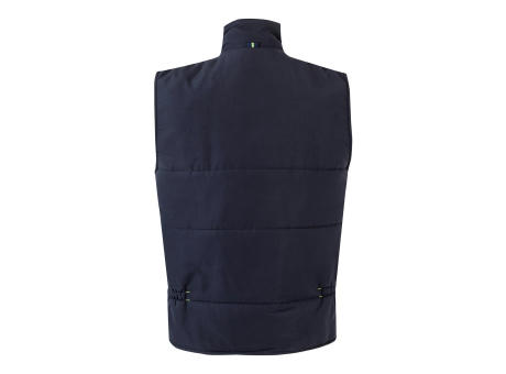 VL NERGAL. Steppweste, zweifarbig, mit mehreren Taschen (120g/m²), aus Polyester (100%)