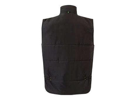 VL NERGAL. Steppweste, zweifarbig, mit mehreren Taschen (120g/m²), aus Polyester (100%)
