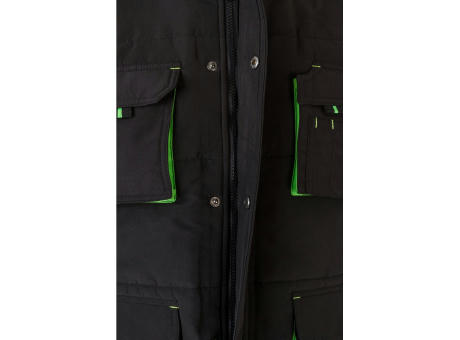 VL NERGAL. Steppweste, zweifarbig, mit mehreren Taschen (120g/m²), aus Polyester (100%)