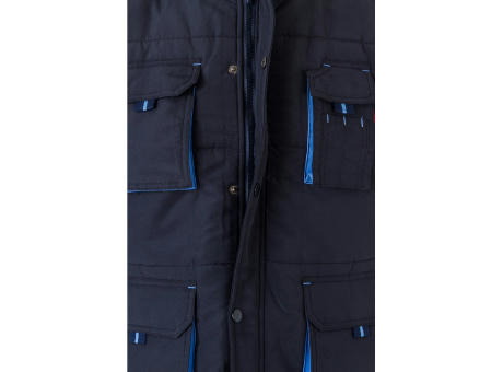 VL NERGAL. Steppweste, zweifarbig, mit mehreren Taschen (120g/m²), aus Polyester (100%)