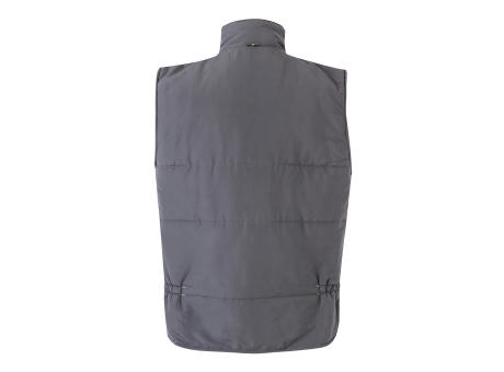 VL NERGAL. Steppweste, zweifarbig, mit mehreren Taschen (120g/m²), aus Polyester (100%)