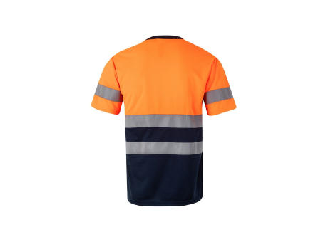 VL BRAHMA. Zweifarbiges technisches T-Shirt mit Bird-Eye-Design (140 g/m²), aus Polyester (100%)